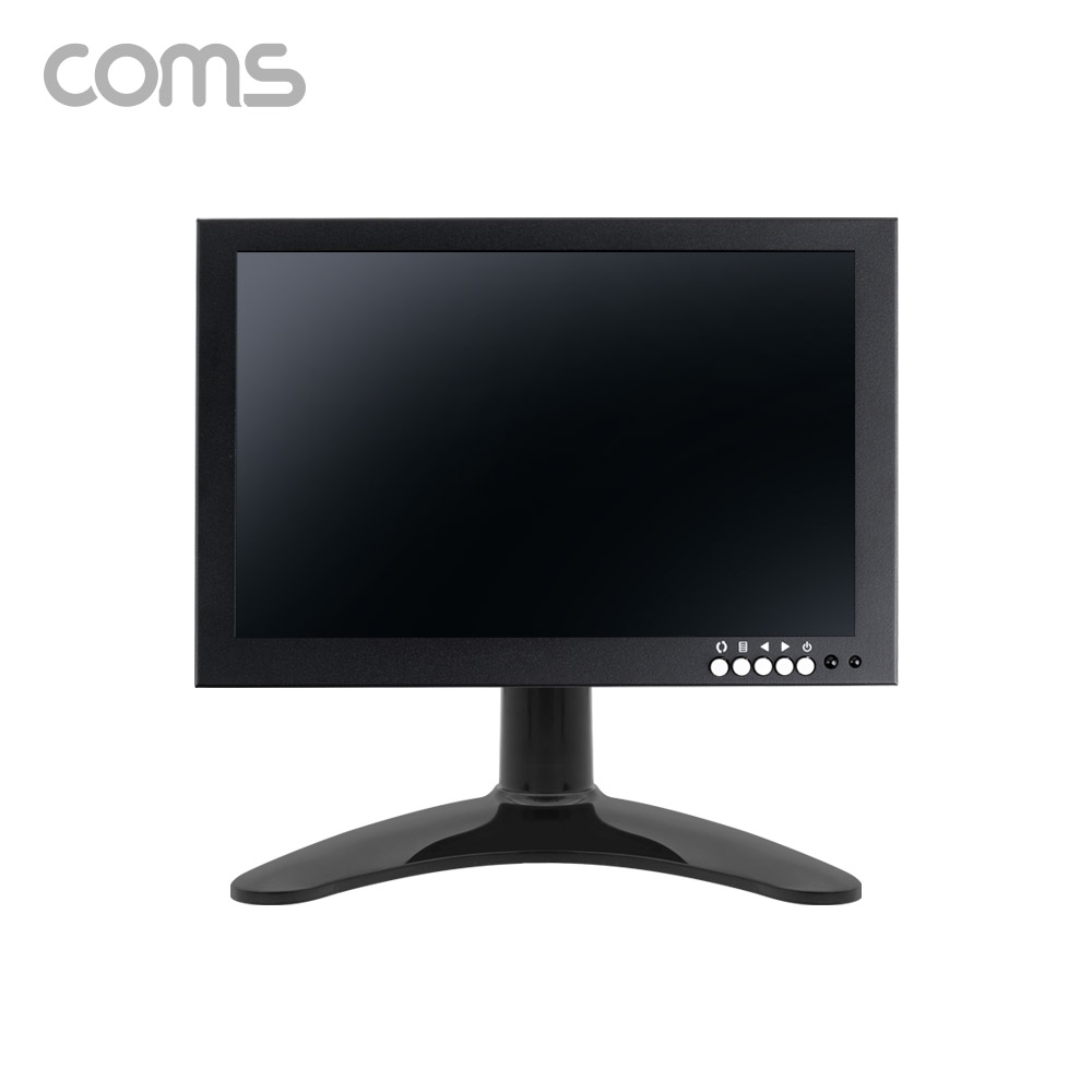 [리퍼상품] Coms 8형 LCD 모니터/CCTV모니터/서브모니터/HDMI 1080p(업스케일링)/VGA/AV/BNC 입력