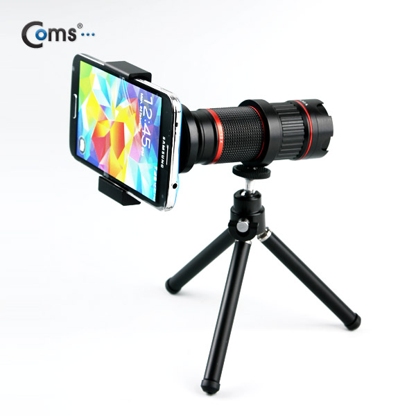Coms 스마트폰 카메라 확대경 12배줌(4X~12X)