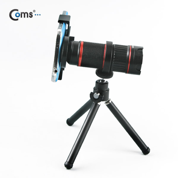 Coms 스마트폰 카메라 확대경 12배줌(4X~12X)