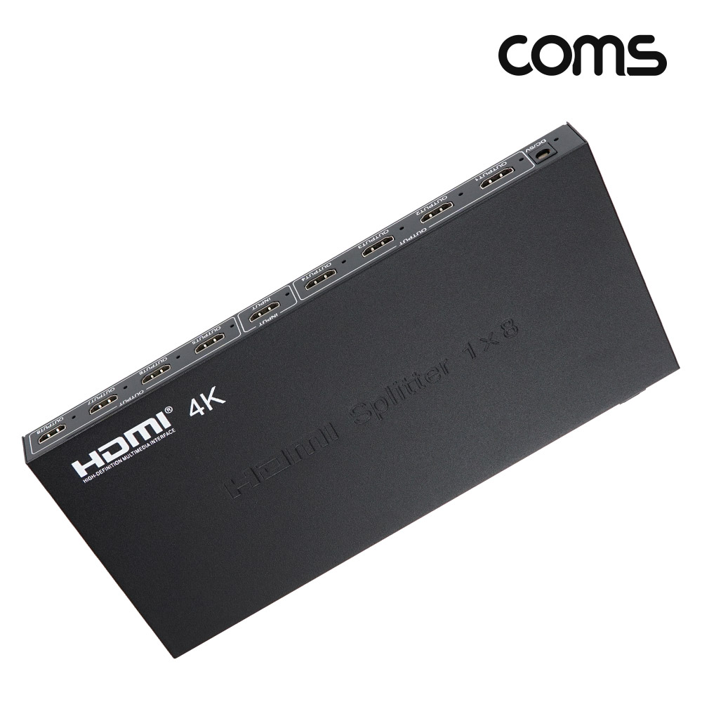 Coms HDMI 분배기 1:8 4K@30Hz UHD 3840 X 2160
