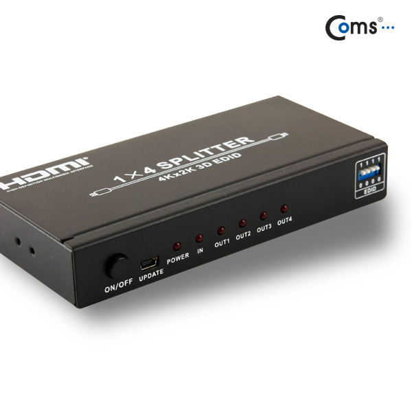 Coms HDMI 분배기(1:4) v1.4지원 (3D / 4K x 2K)