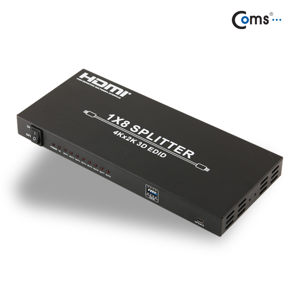 Coms HDMI 분배기(1:8) v1.4지원 (3D / 4K x 2K )
