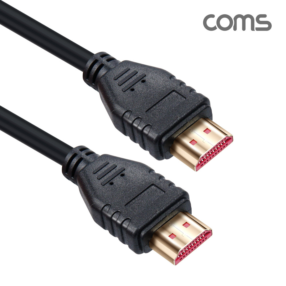 Coms HDMI V2.1 케이블 8K@60Hz UHD 1m, HDMI 협회 퀄리티 인증, 30AWG, CCS, PVC