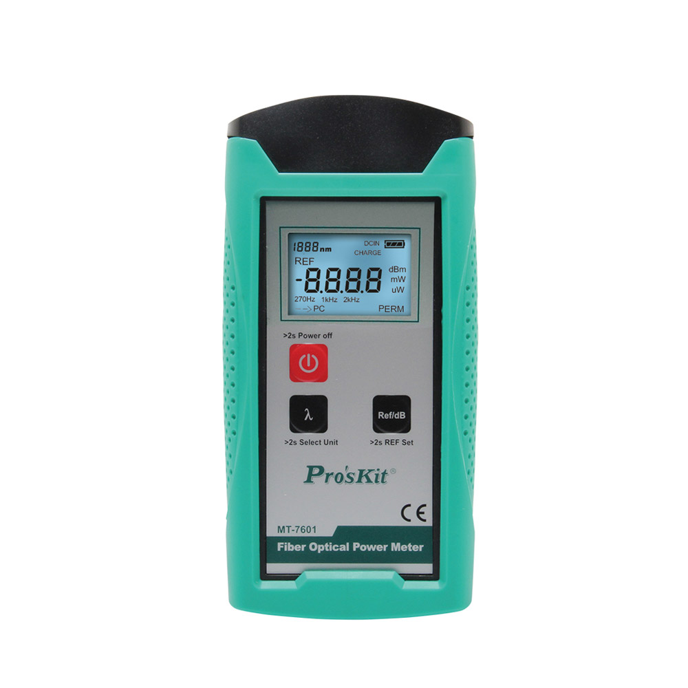 PROKIT (MT-7601) 광 전원 테스터기 SC/FC/ST 전용 광테스터기 광케이블 휴대용 Fiber Optic