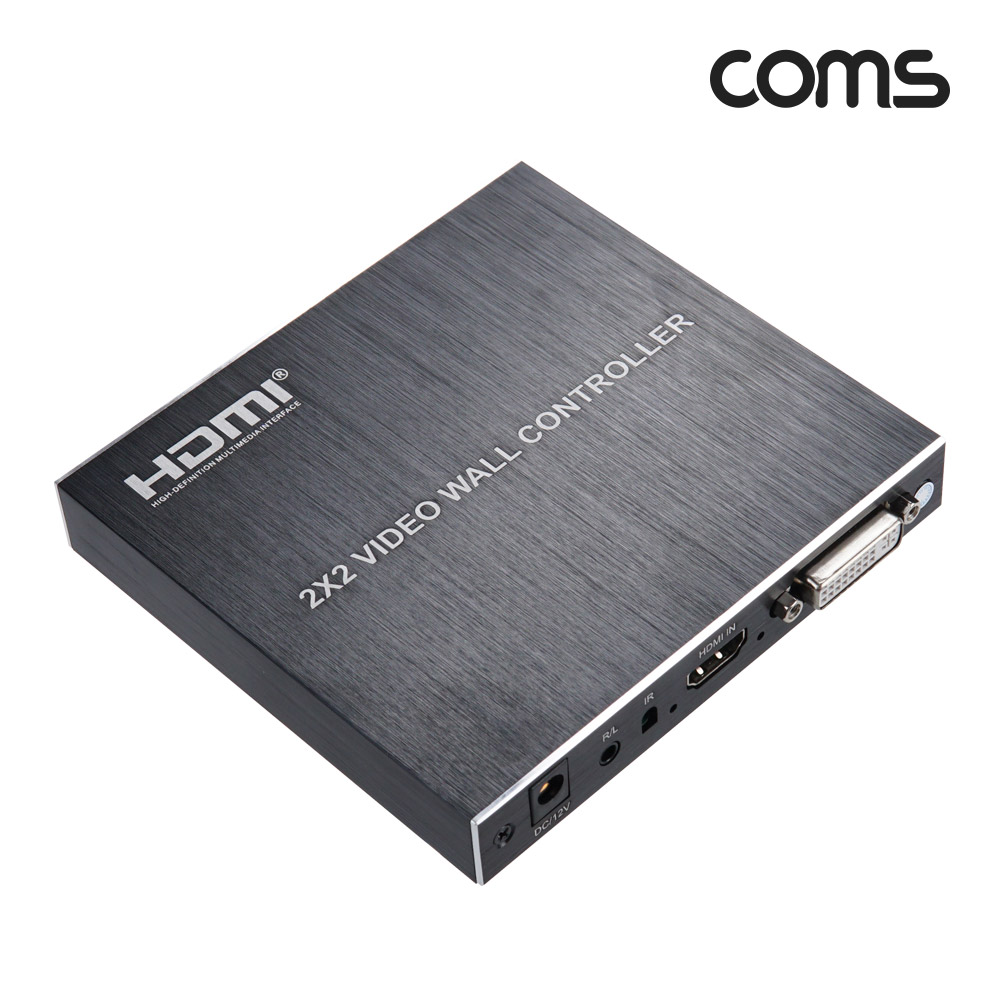 Coms HDMI 멀티비젼 1:4 2x2 / DID 비디오월 / 1080P@60Hz FHD / TV WALL