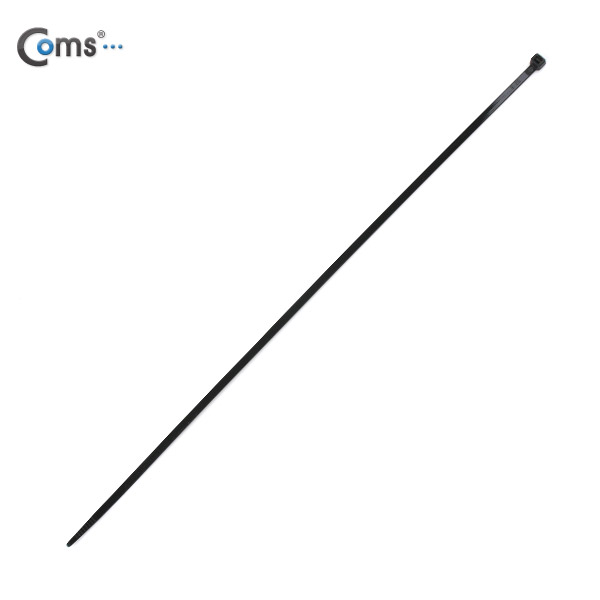 Coms 케이블 타이(50pcs), CHS-5 x 400/검정, 400mm x 5mm