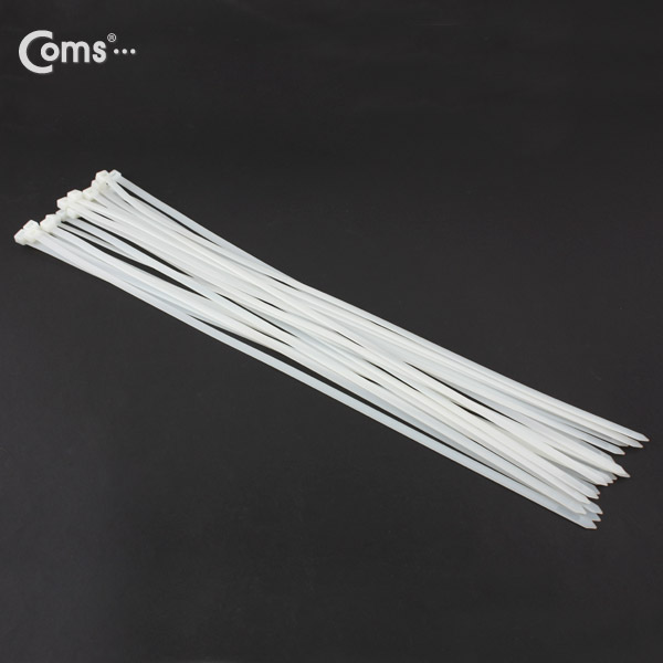 Coms 케이블 타이(20pcs)/흰색, CHS-9 x 650, 650mm x 9mm