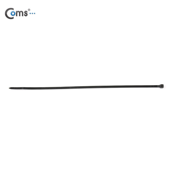 Coms 케이블 타이(100pcs), CHS-5 x 300/검정, 300mm x 5mm