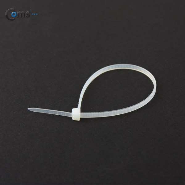 Coms 케이블 타이(100pcs), CHS-3 x 150/흰색, 150mm x 3mm