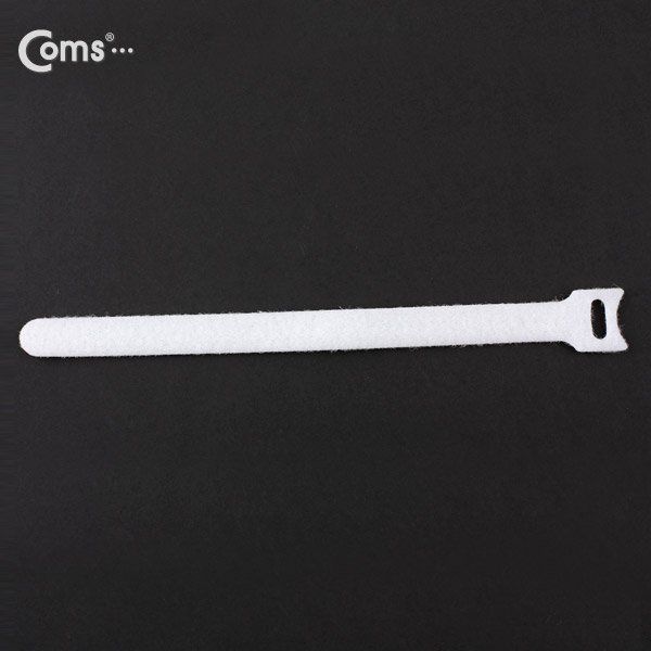Coms 벨크로 타이(10pcs), MGT-250, 250mm/White/케이블 타이