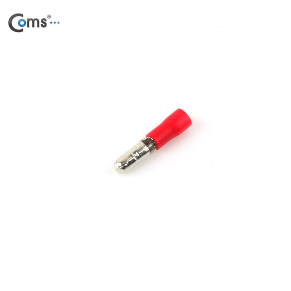 Coms Bullet 터미널(100pcs), MPD 1.25-156, 빨강, Male