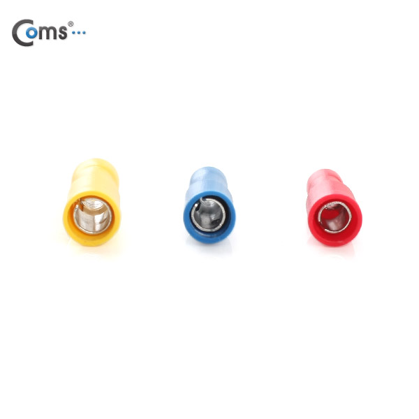 Coms Bullet 소켓(100pcs), FRD 5.5-195, 노랑, Female