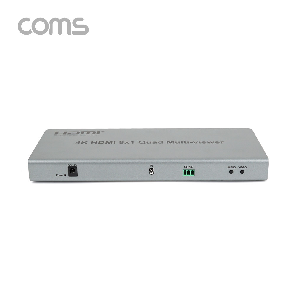 Coms HDMI 화면 분할기 8x1 8 Input 1 Output 멀티뷰어