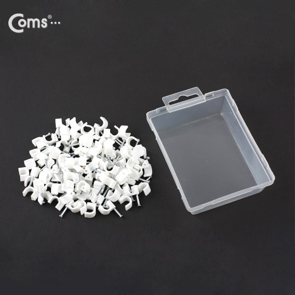 Coms 케이블 클립(100pcs)/고정 못형, HCO-8MM, BOX, 8mm