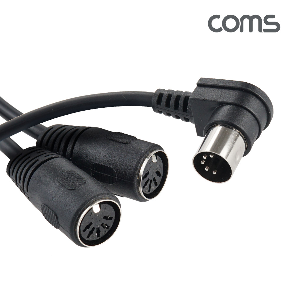 Coms 미디 2분배 케이블, MIDI M/Fx2 5P MD 50cm