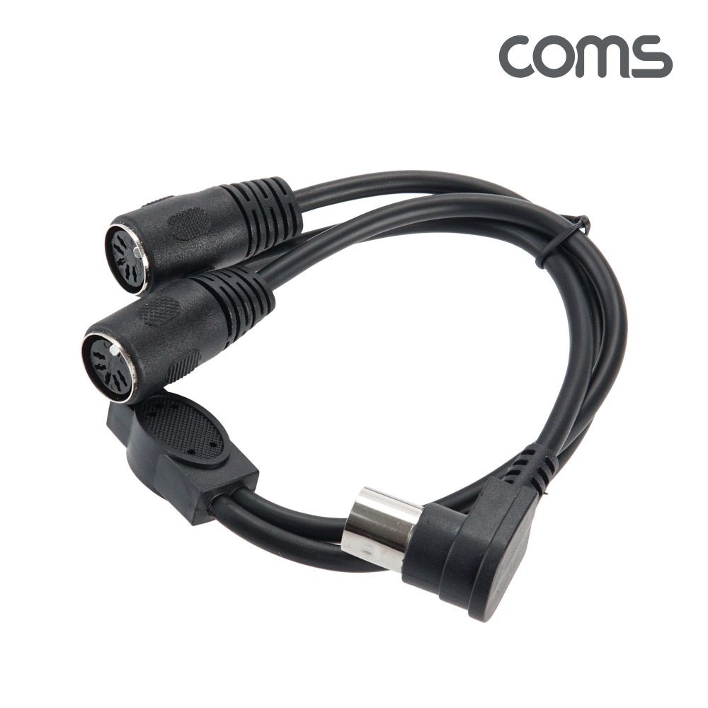 Coms 미디 2분배 케이블, MIDI M/Fx2 5P MD 50cm