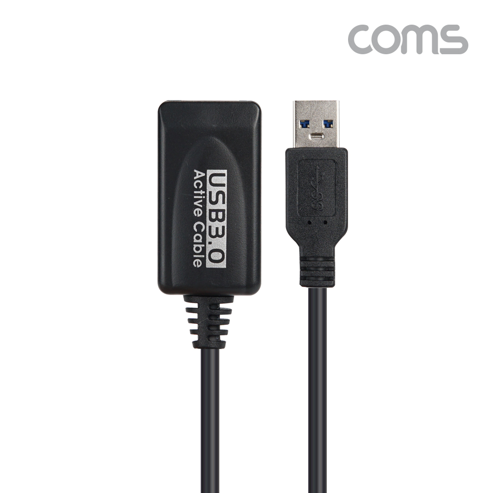 Coms USB 3.0 리피터(무전원) / 연장 케이블 / Active Extension Cable / 5M