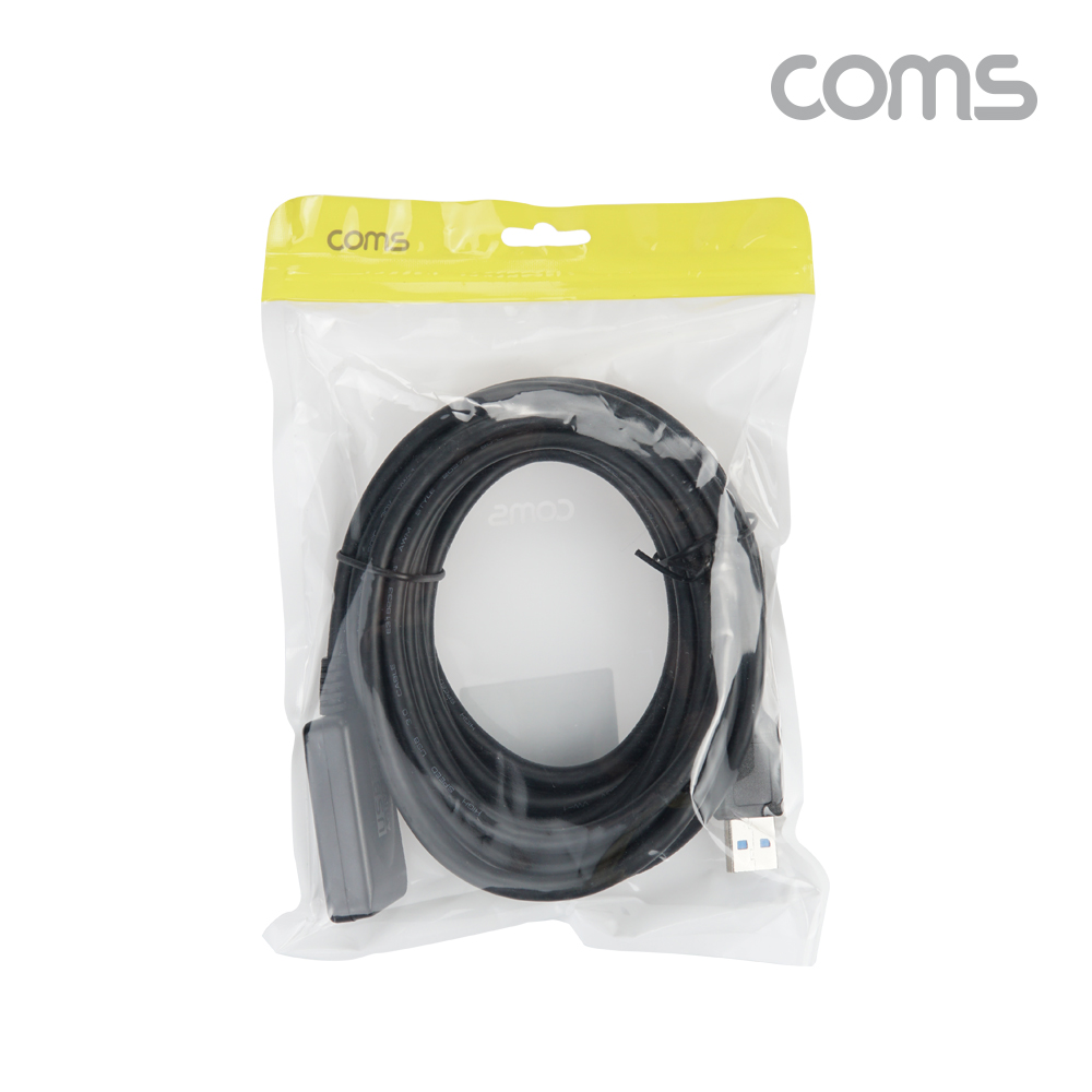 Coms USB 3.0 리피터(무전원) / 연장 케이블 / Active Extension Cable / 5M