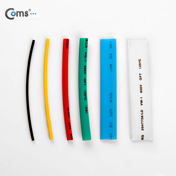 Coms 수축 튜브 세트(100pcs), HST-100C, 6컬러
