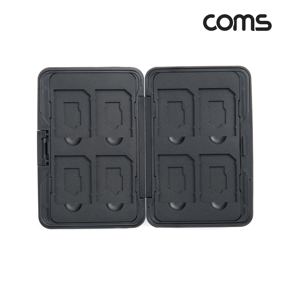 Coms 메모리카드 보관케이스 SD Card TF MicroSD 마이크로 휴대용