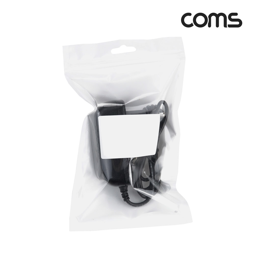 Coms AC/DC 전원 어댑터 DC12V/2A 외경5.5/내경2.1 아답터 케이블 1.2M