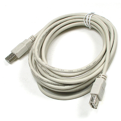 Coms USB 실속형 연장 케이블 5M