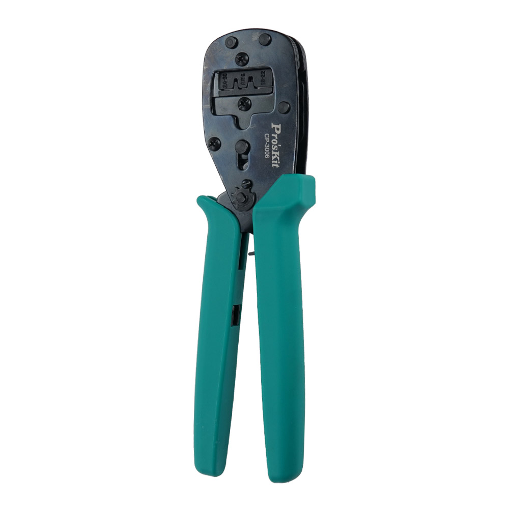 PROKIT (CP-3006FD36) 평행 액션 클림핑 툴 터미널 단자 압착기 오픈 배럴 AWG 30-24/22-18D-SUB V.35 접촉 핀