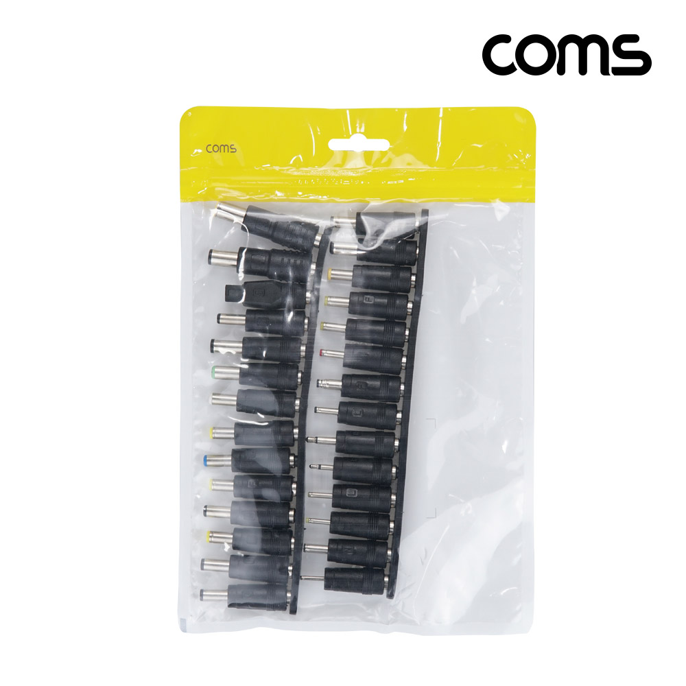 Coms 전원(DC) 잭 세트 변환 젠더 28종 SET세트