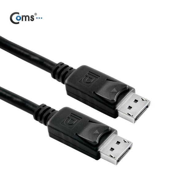 Coms 디스플레이 포트(V 1.2) 케이블 2M, 4K 해상도/DP/DisplayPort