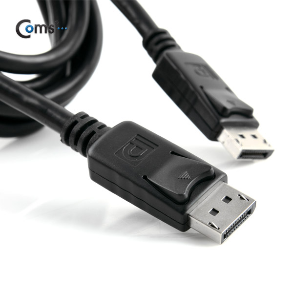 Coms 디스플레이 포트(V 1.2) 케이블 2M, 4K 해상도/DP/DisplayPort