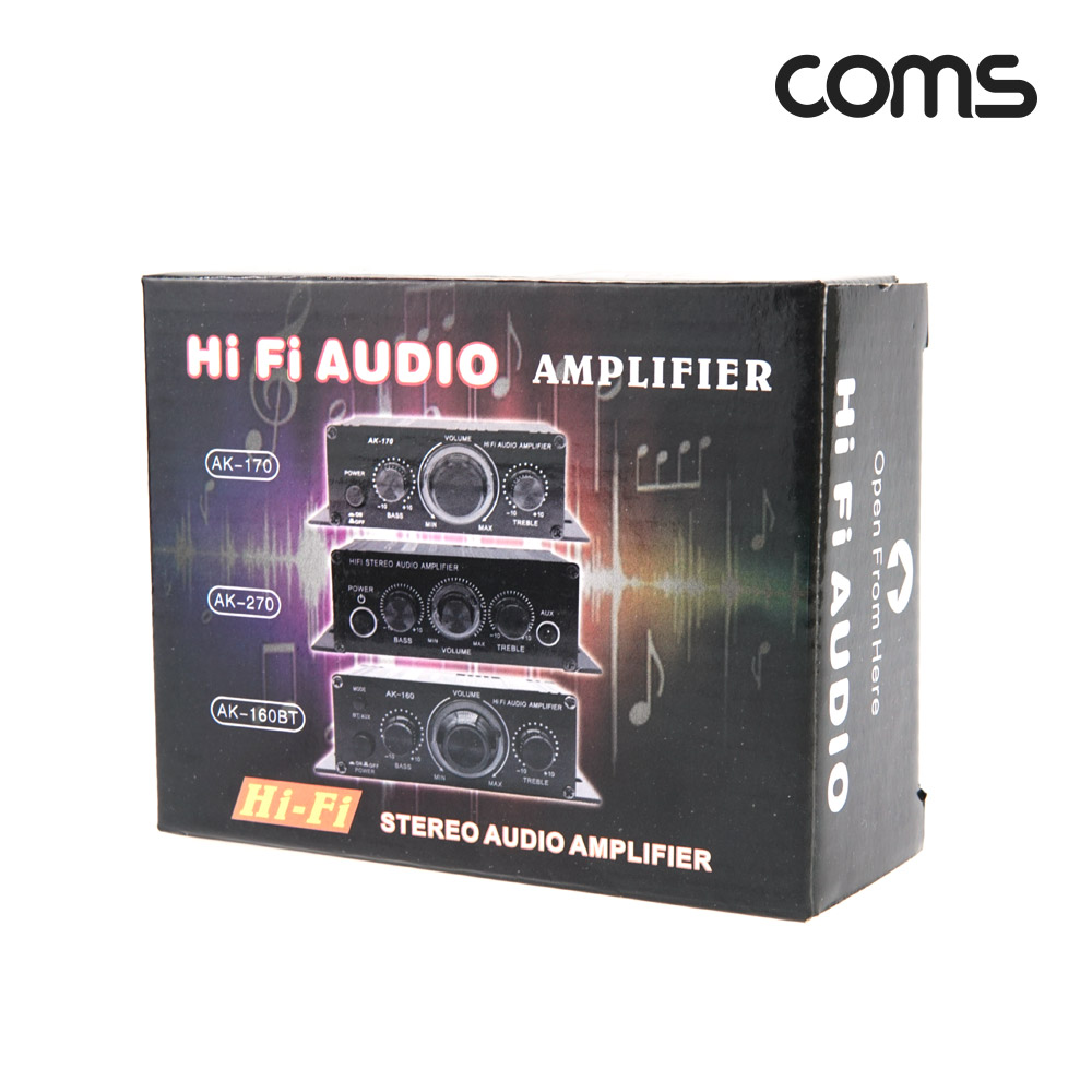 Coms Hi-Fi 오디오 앰프 20W x2 사운드 Amplifier