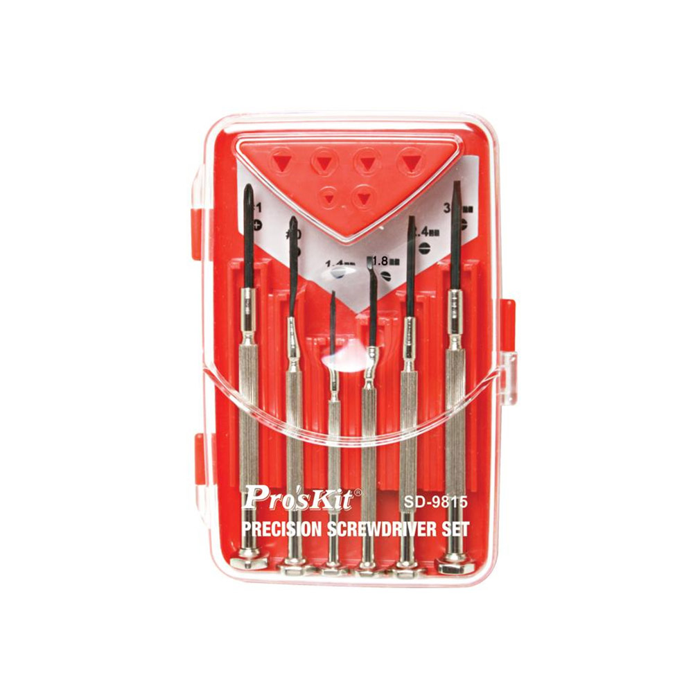 PROKIT (SD-9815) 드라이버 세트(6PCS) 정밀 십자 일자