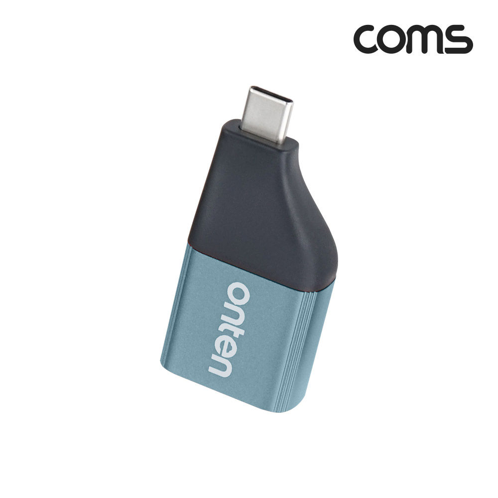 Coms USB Type C to RJ45 기가비트 Gigabit 이더넷 유선랜카드 컨버터 C타입 네트워크 1000Mbps