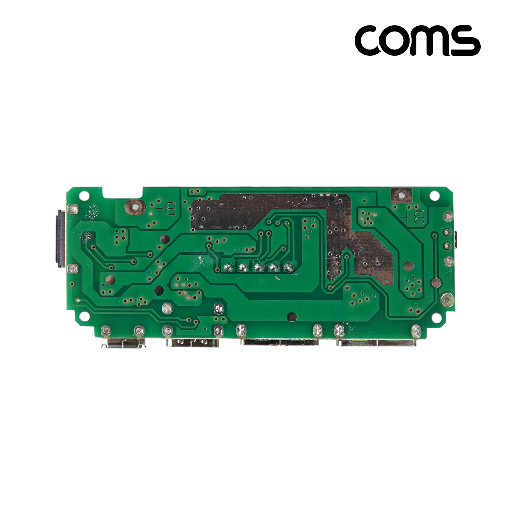 Coms 18650 리튬배터리 Li-ion 충전 모듈 5V 2.4A 고속충전