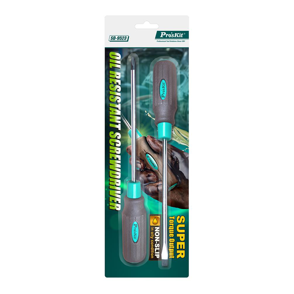 PROKIT (SD-9523) 오일 장비 작업용 스크류 드라이버 6.0*150mm