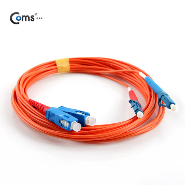 Coms 광패치코드 (M/M SC-LC DP), 100M