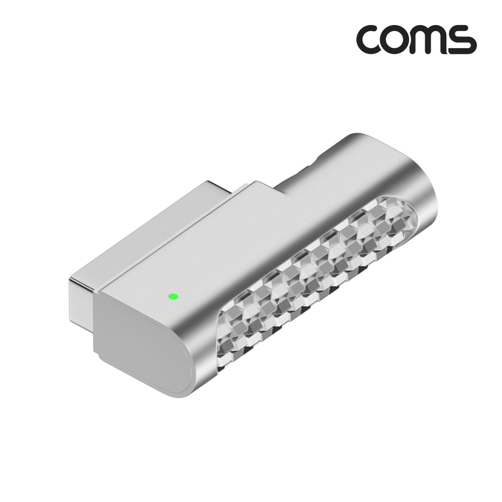 Coms USB Type C 전원 변환젠더 노트북 마그네틱 충전 PD 18.5-20V 5A C타입