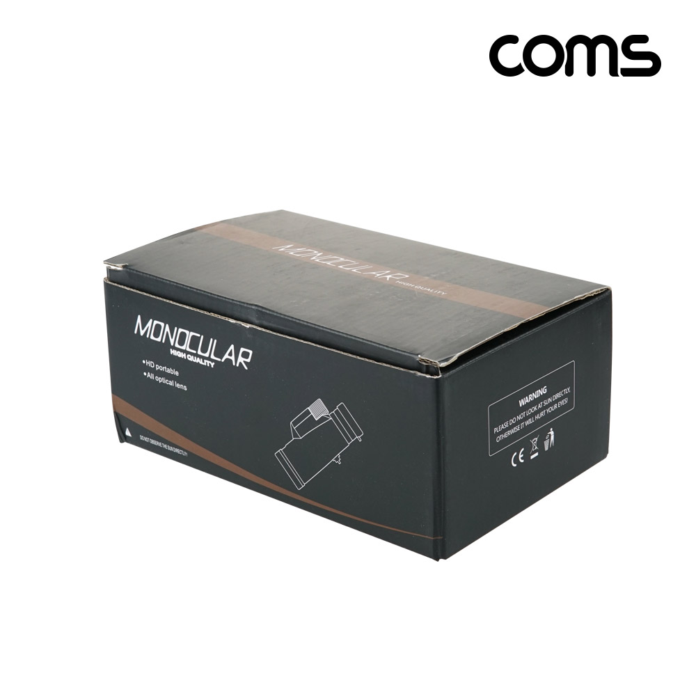 Coms 관측경 12배율, 단망경, 42mm 렌즈, 모노큘러 망원경, 뮤지컬 콘서트 야구장 스포츠 관람