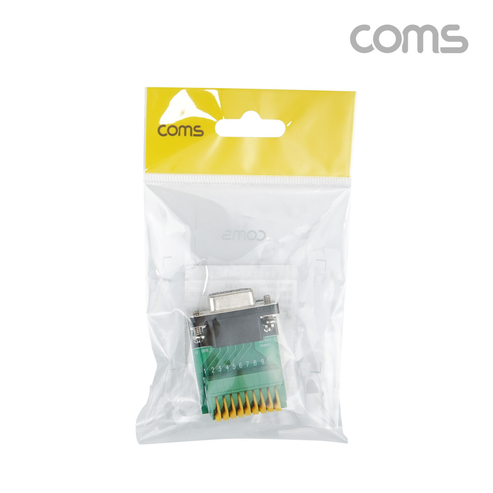 Coms 조합 커넥터, 시리얼 DB9 F, RS232, 터미널, 제작용