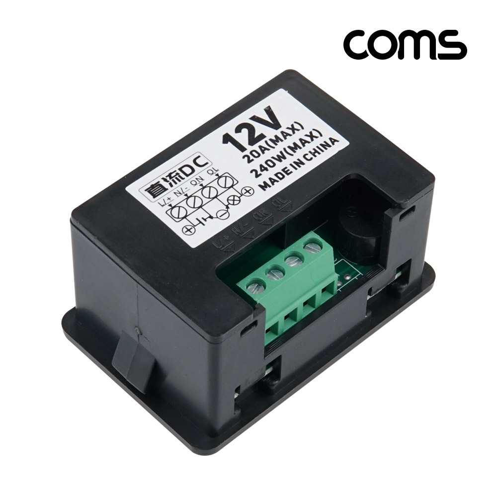 Coms 타이머 제어 스위치 모듈 12V 20A 240W