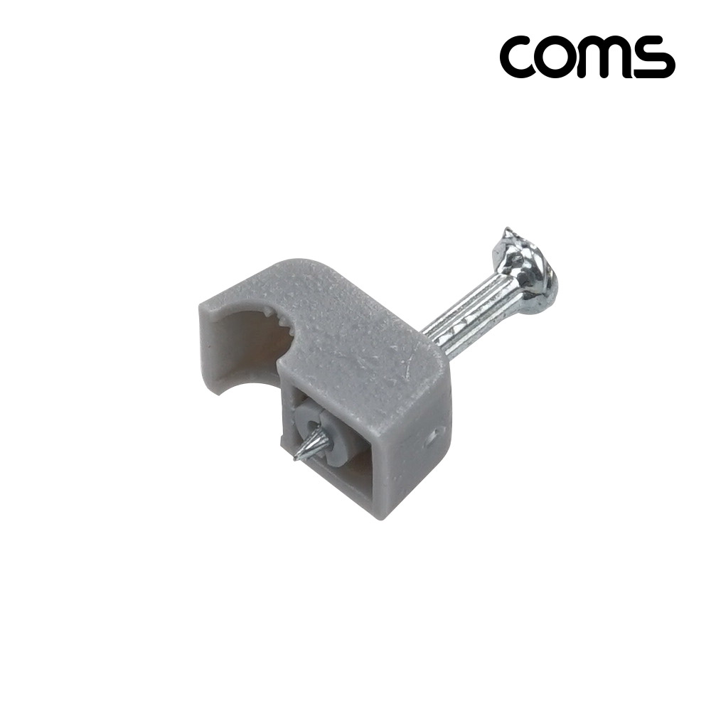 Coms 케이블 클립 50pcs 고정 못형 NT-1 4mm 케이블 타이