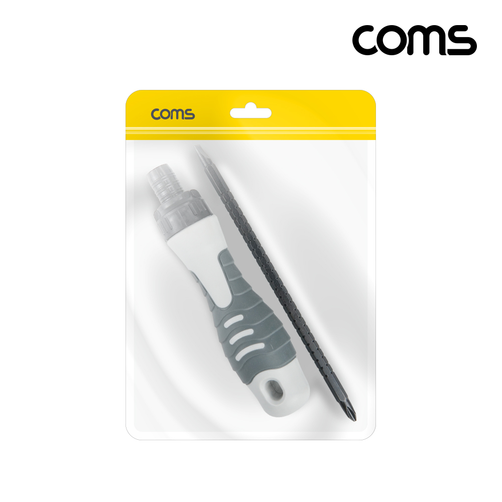 Coms 드라이버 양날 일자, 십자 자성 200~290mm