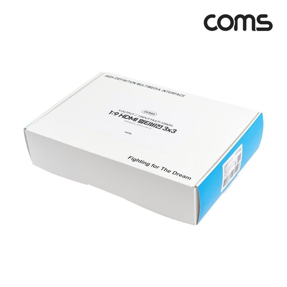 Coms HDMI 멀티비젼 1:9 3x3 DID 비디오월 4K 30Hz 1080P TV WALL