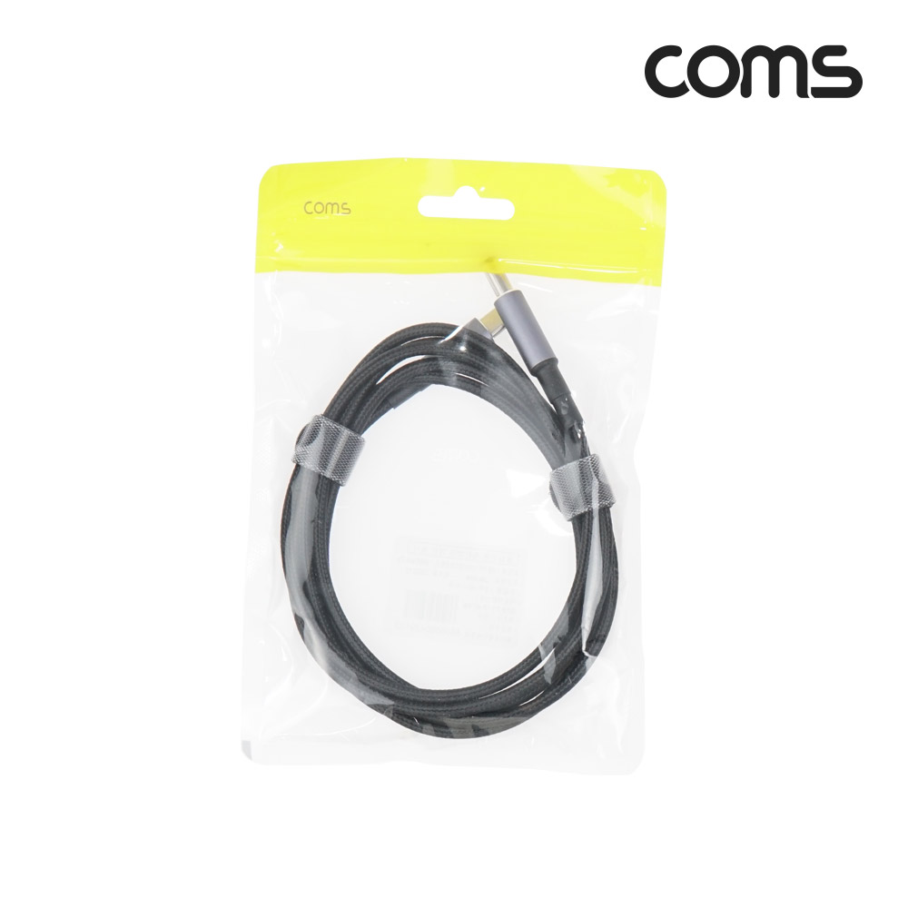 Coms USB Type C PD 노트북 전원 변환 충전 케이블 1.8M 28V 5A 140W DC 5.5 2.1