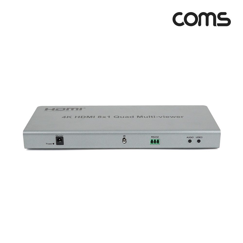 Coms HDMI 화면 분할기 8x1 8 Input 1 Output 멀티뷰어