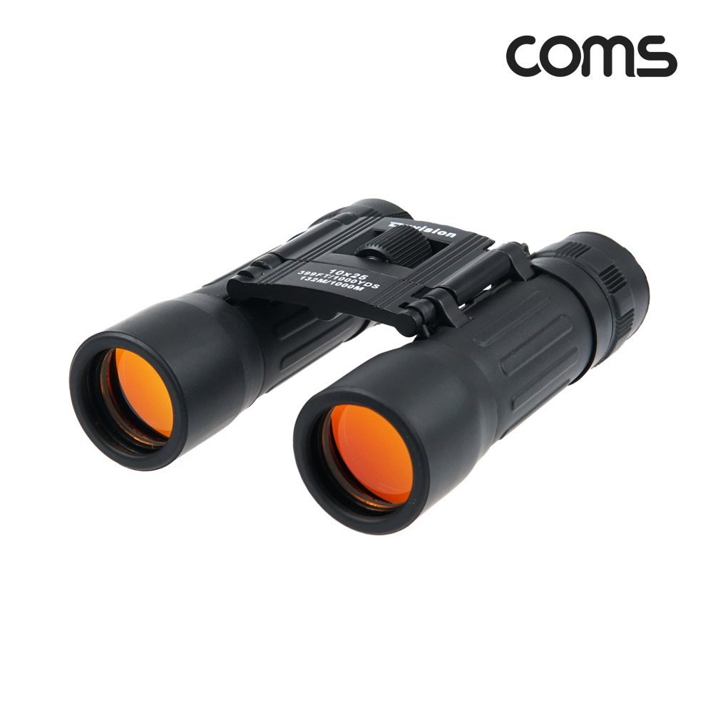 Coms 고배율 쌍안경 고성능 망원경 뮤지컬 콘서트 스포츠 10x25DCF