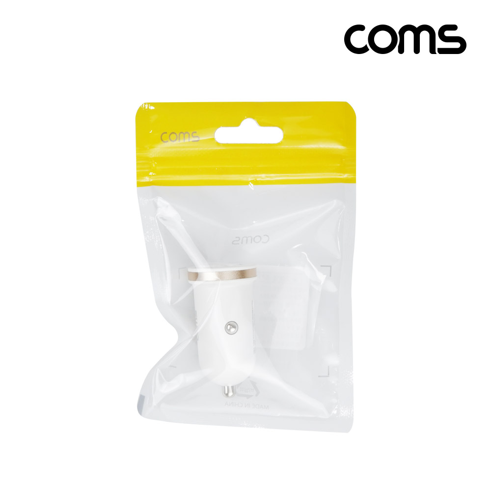 Coms 35W 차량용 시가 전원 어댑터 QC PD 멀티 고속 충전기 C타입 USB 3.1