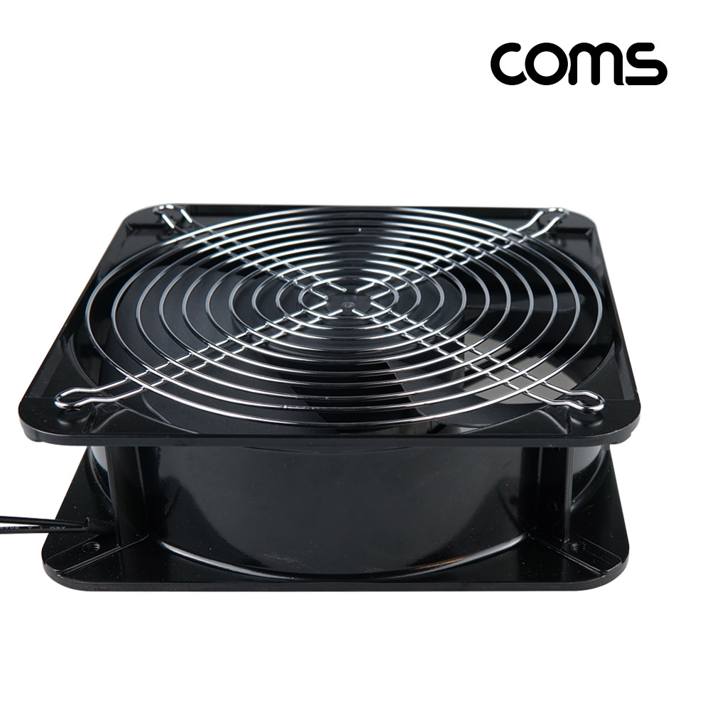 Coms 대형 쿨링팬 쿨러 그릴 먼지유입 방지 200mm