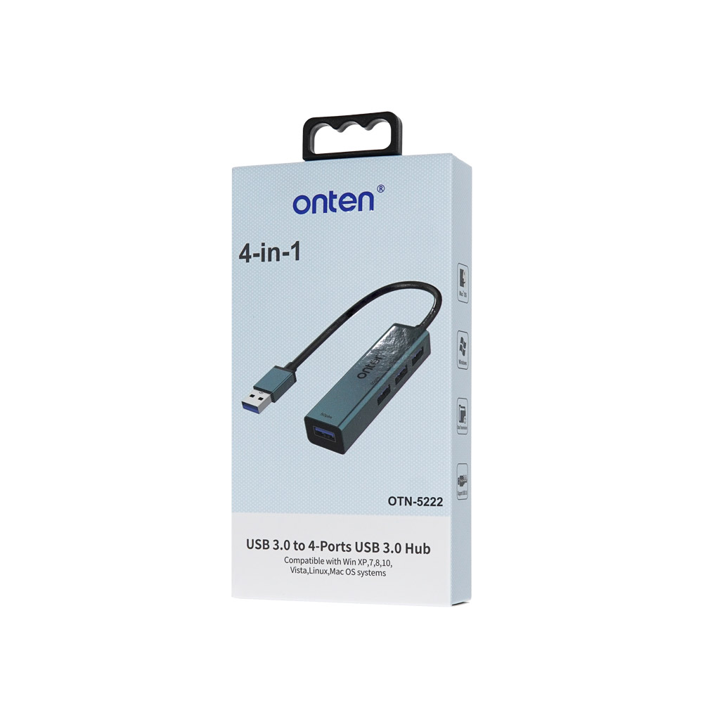 Coms USB 3.0 4포트 허브 USB-A 3.0 to 3.0 4포트