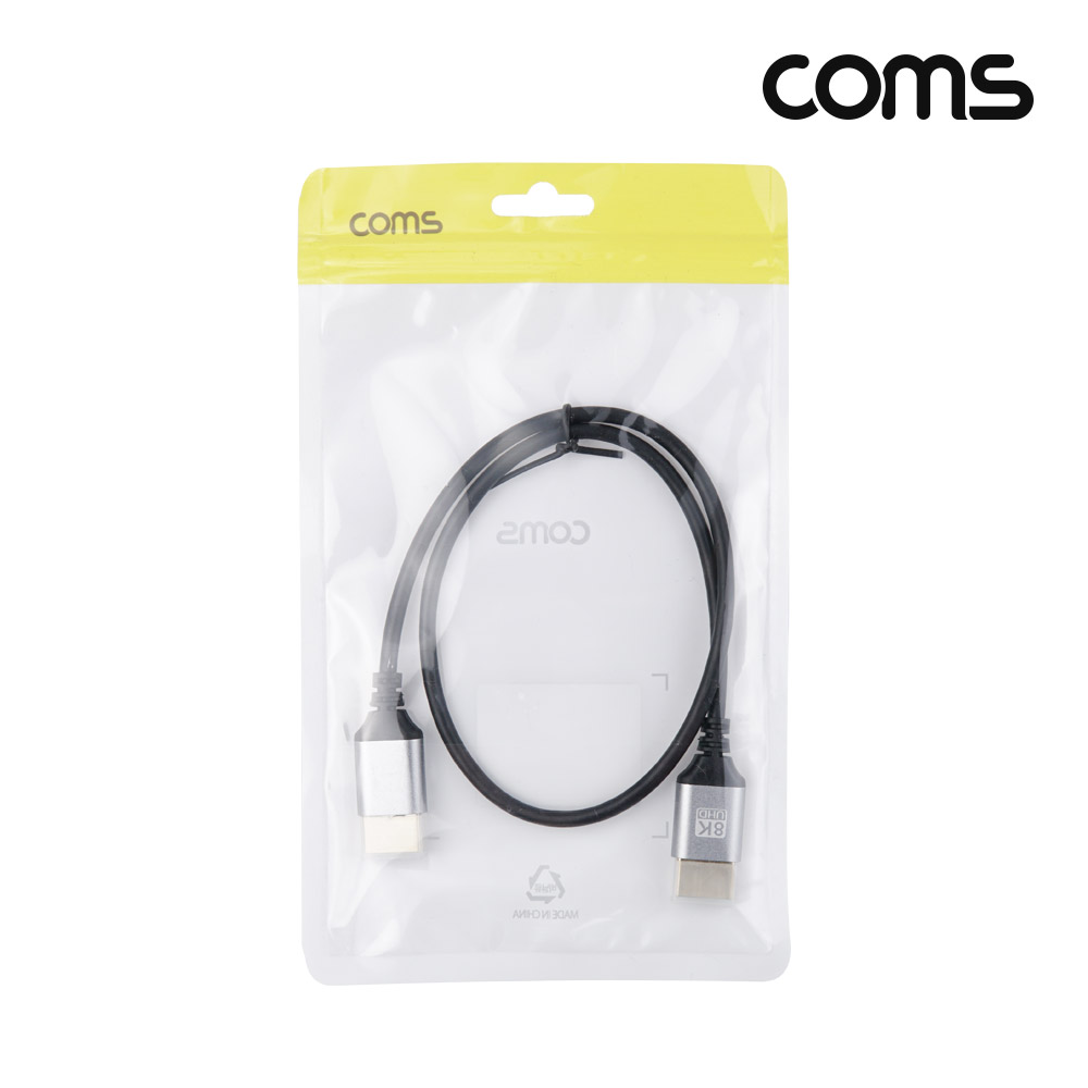 Coms HDMI 초슬림 케이블 50cm 8K4K 60Hz